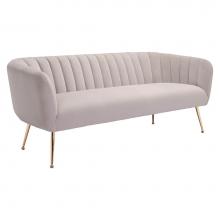 Zuo 101853 - Deco Sofa Beige and Gold