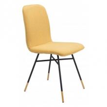 Zuo 101891 - Var Dining Chair (Set of 2) Yellow