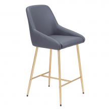 Zuo 101906 - Mira Counter Chair Gray