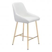 Zuo 101907 - Mira Counter Chair White