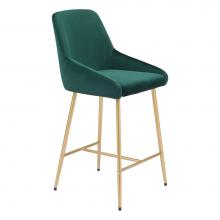Zuo 101909 - Mira Counter Chair Green