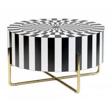 Zuo 101919 - Thistle Coffee Table Black and White
