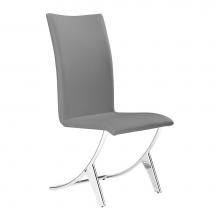 Zuo 102106 - Delfin Dining Chair (Set of 2) Gray