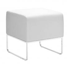 Zuo 103004 - Plush Ottoman White