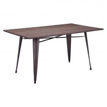 Zuo 109127 - Titus Rectangular Dining Table Rustic Wood