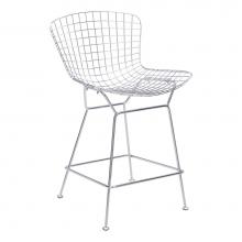 Zuo 188018 - Wire Counter Chair (Set of 2) Chrome