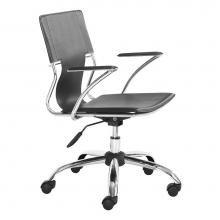 Zuo 205181 - Trafico Office Chair Black