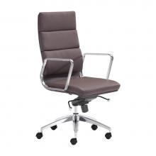 Zuo 205894 - Engineer High Back Office Chair Espresso