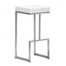 Zuo 300046 - Darwen Barstool (Set of 2) White