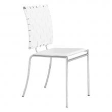 Zuo 333011 - Criss Cross Dining Chair (Set of 4) White