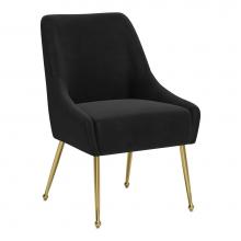 Zuo 109717 - Maxine Dining Chair Black and Gold