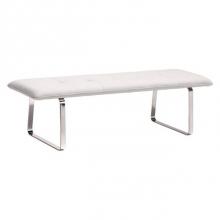 Zuo 500178 - Cartierville Bench White