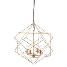 Zuo 56022 - Penta Ceiling Lamp Gold