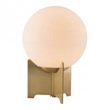 Zuo 56049 - Pearl Table Lamp White and Brushed Brass