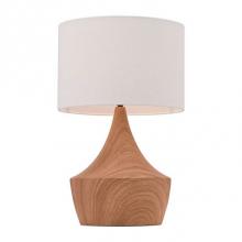 Zuo 56073 - Kelly Table Lamp White and Brown