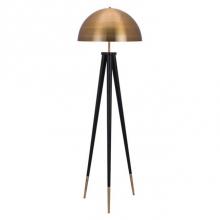 Zuo 56088 - Mascot Floor Lamp Brass and Black