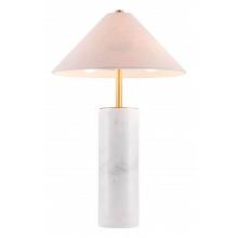 Zuo 56100 - Ciara Table Lamp Beige and White