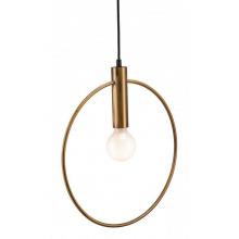 Zuo 56116 - Irenza Ceiling Lamp Gold