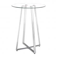 Zuo 601101 - Lemon Drop Bar Table Chrome