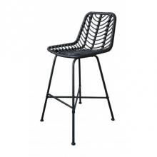 Zuo 703950 - Malaga Bar Chair Black