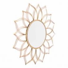 Zuo A10801 - Flower Mirror Gold