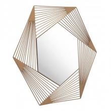 Zuo A12205 - Aspect Hexagonal Mirror Gold
