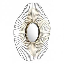 Zuo A12217 - Comet Round Mirror Black and Gold