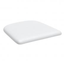 Zuo 100392 - Elio Leather Seat Cushion White