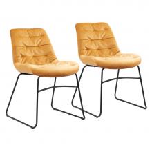 Zuo 109335 - Tammy Dining Chair (Set of 2) Orange