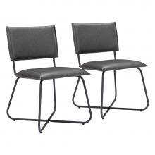 Zuo 109601 - Grantham Dining Chair (Set of 2) Vintage Gray