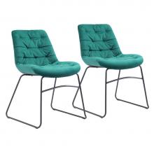 Zuo 109334 - Tammy Dining Chair (Set of 2) Green