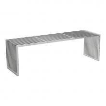 Zuo 109454 - Tania Bench Silver