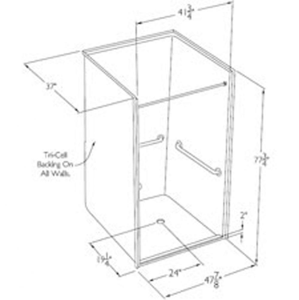 Accessible barrier-free solid-surface