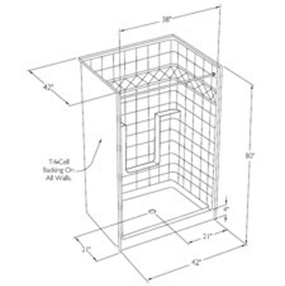 Millennia tile-pattern solid-surface