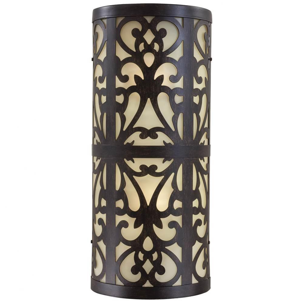 2 Light Wall Sconce