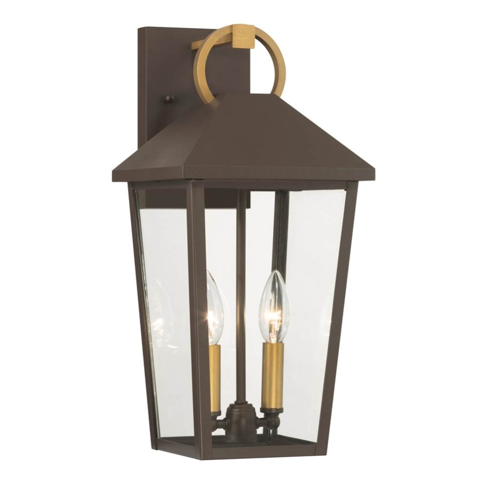 Bayra 17'' High 2-Light Outdoor Lantern