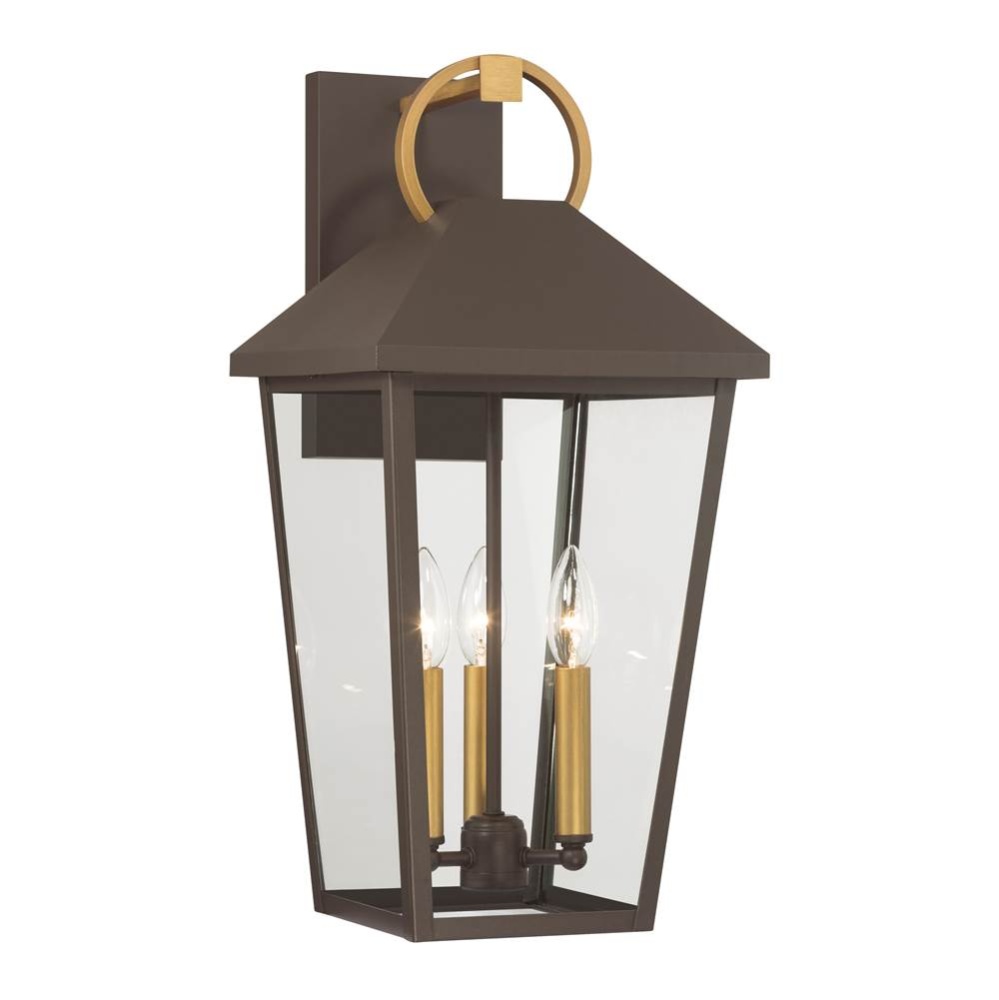 Bayra 21'' High 3-Light Outdoor Lantern