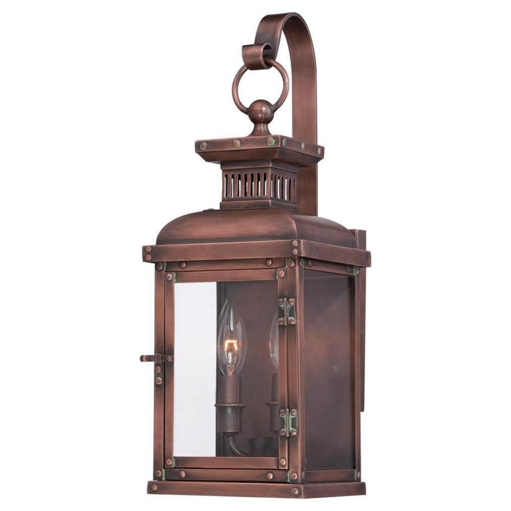 2 Light Outdoor Wall Sconce