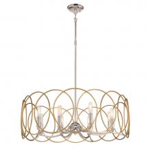 The Great Outdoors 4028-679 - CHASSELL- 8 LT CHANDELIER
