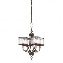 The Great Outdoors 4854-686 - WYNDMERE- 4 LT CHANDELIER