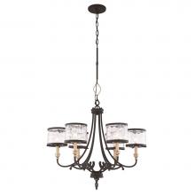 The Great Outdoors 4856-686 - WYNDMERE- 6 LT CHANDELIER