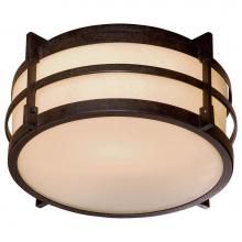 The Great Outdoors 72029-A179-PL - 1 Light Flush Mount