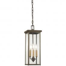 The Great Outdoors 72584-143C - 4 Light Chain Hung Lantern
