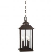 The Great Outdoors 72594-143C - 4 Light Chain Hung Lantern