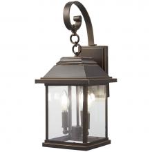 The Great Outdoors 72632-143C - 3 Light Outdoor Wall Mount