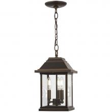 The Great Outdoors 72634-143C - 3 Light Chain Hung Lantern