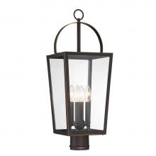 The Great Outdoors 72726-143C - 4 Light Outdoor Post