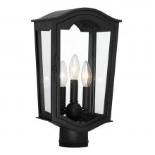 The Great Outdoors 73206-66 - 3 Light Outdoor Post