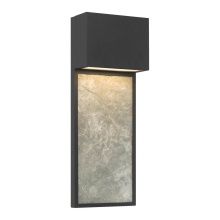 The Great Outdoors 79201-66-L - Norrin 21.25'' High LED Outdoor Wall Sconce