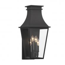 The Great Outdoors 7992-66 - Gloucester - 4 Light Outdoor Wall Mount